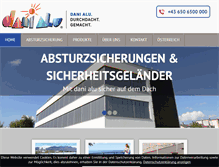 Tablet Screenshot of danialu.at